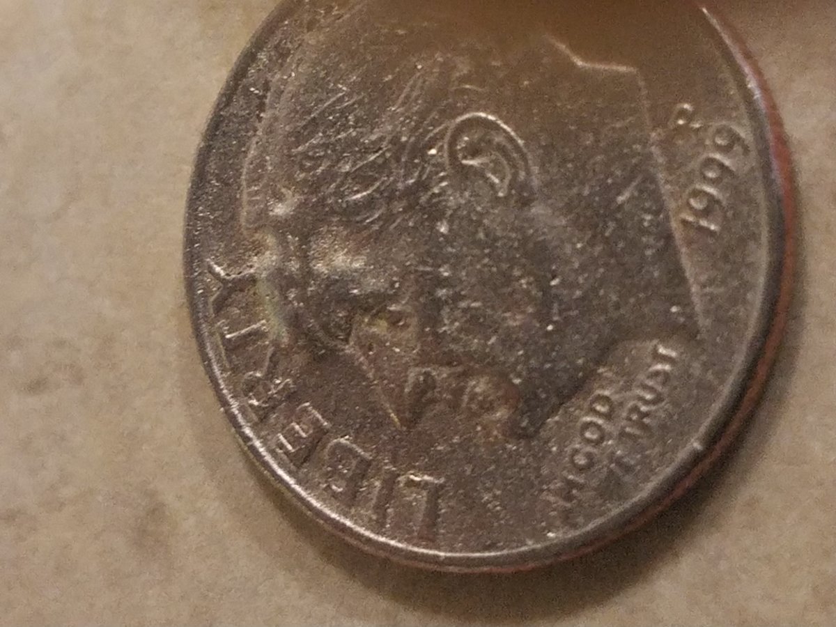 Roosevelt-Dime-1999-P-.possible-Unseen-Before-Mint-Error